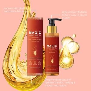 Magic Luxury Body Oil - Red and Gold